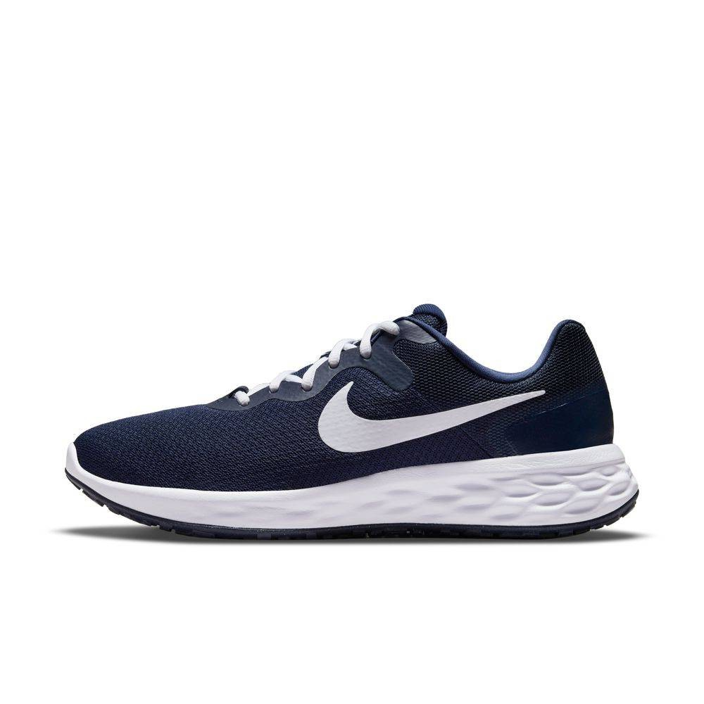 Men's Nike Revolution 6 Next Nature Running Shoes (Midnight Navy/White)(DC3728-401)