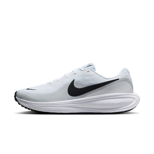 Men's Nike Revolution 8 Road Running Shoe (White/Black)(HJ9198-101)