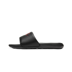 Men's Nike Victori One Slides (Black/University Red)(CN9675-004)