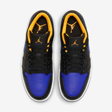 Air Jordan 1 Low "Lakers" (White/Dark Concord/Taxi)(553558-075)