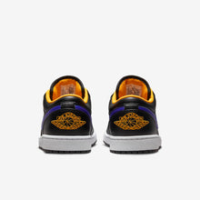 Air Jordan 1 Low "Lakers" (White/Dark Concord/Taxi)(553558-075)