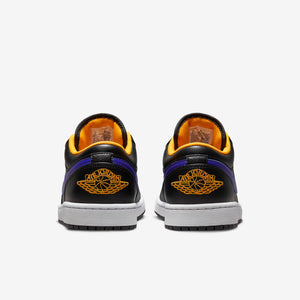 Air Jordan 1 Low "Lakers" (White/Dark Concord/Taxi)(553558-075)