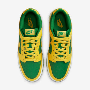 Men's Nike Dunk Low "Reverse Brazil" (Apple Green/Yellow Strike/White)(DV0833-300)