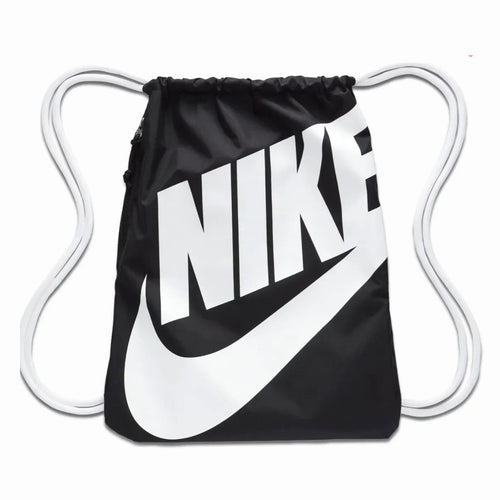 Nike Sportswear Heritage Gym Sack (Black/White)(BA5351-011)