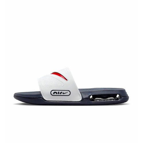 Men's Nike Air Max Cirro Slides (Photon Dust/Obsidian/University Red)(DC1460-009)