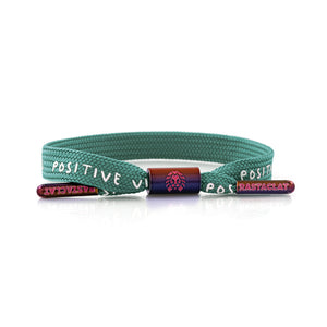 RASTACLAT IRIDESCENT VIBES CACTUS - Single Lace Bracelet - Positive Vibes Collection