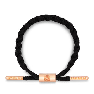 RASTACLAT MINI LAURYN - Solid Braided Bracelet - Rose Gold Collection