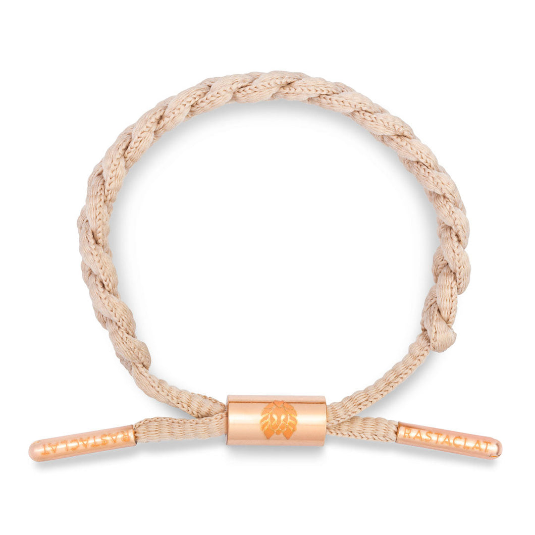 RASTACLAT MINI MISSY - Solid Braided Bracelet - Rose Gold Collection