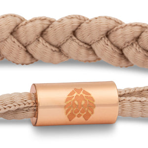 RASTACLAT MINI MISSY - Solid Braided Bracelet - Rose Gold Collection