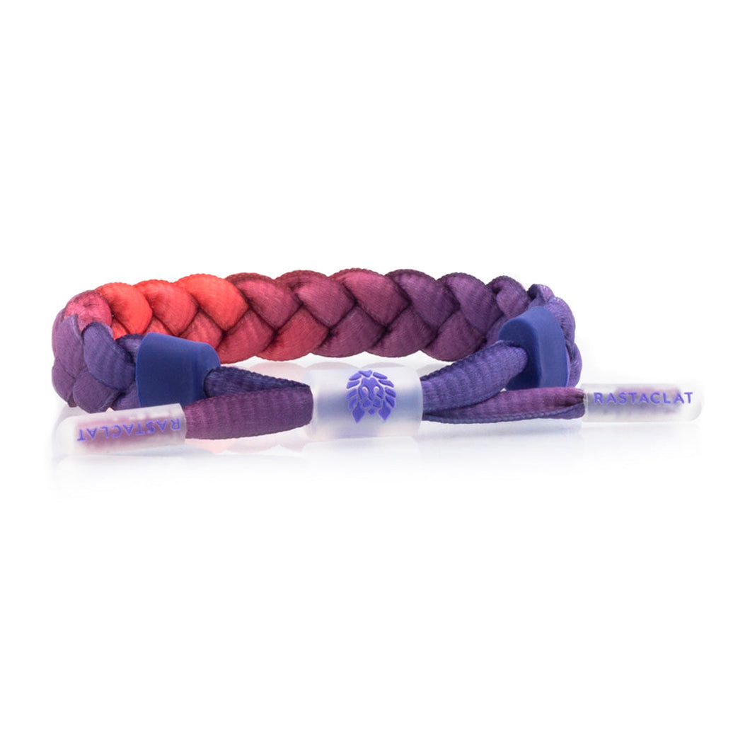 RASTACLAT SUNSET DROPS - Multicolor Braided Bracelet- Translucid Ombre Collection