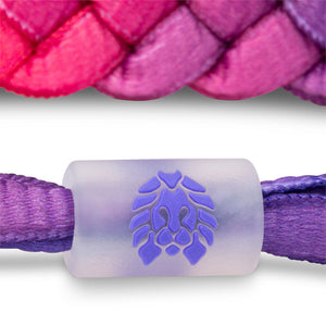 RASTACLAT SUNSET DROPS - Multicolor Braided Bracelet- Translucid Ombre Collection