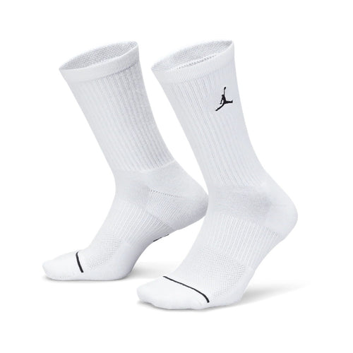 Jordan Everyday Crew Socks (White/Black)(DX9632-100)