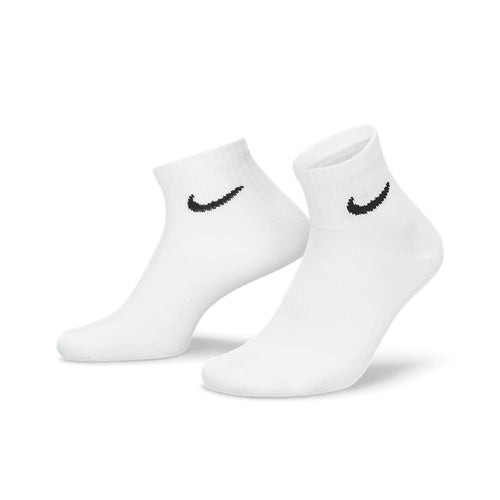 Nike Everyday Ankle Socks (White/Black)(SX7677-100)
