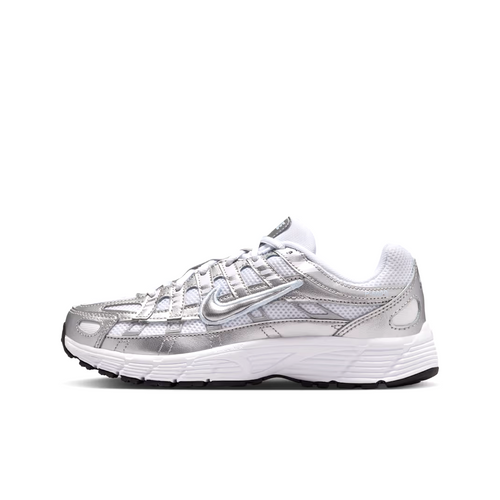GS / Women's Nike P-6000 (White/Metallic Silver)(HV5064-101)