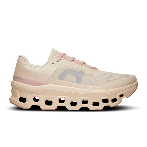 Women's ON Running Cloudmonster (Moon/Fawn)(61.97785)