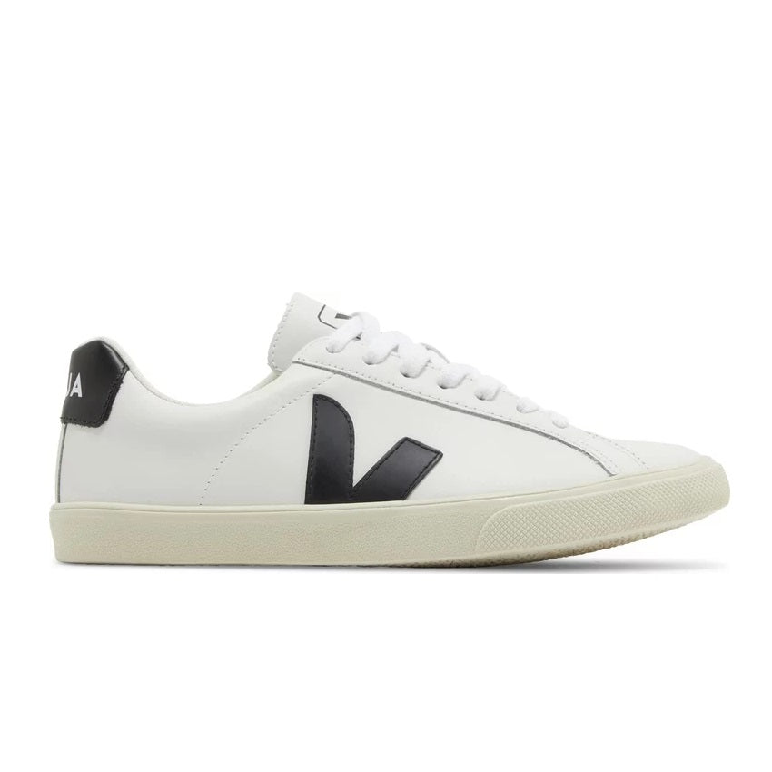 Women's Veja Esplar Leather (White/Black)(EO0200005A)