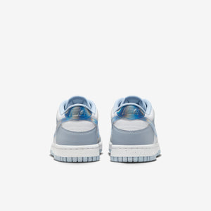 GS / Women's Nike Dunk Low "Blue Iridescent" Next Nature (FJ4668-400)