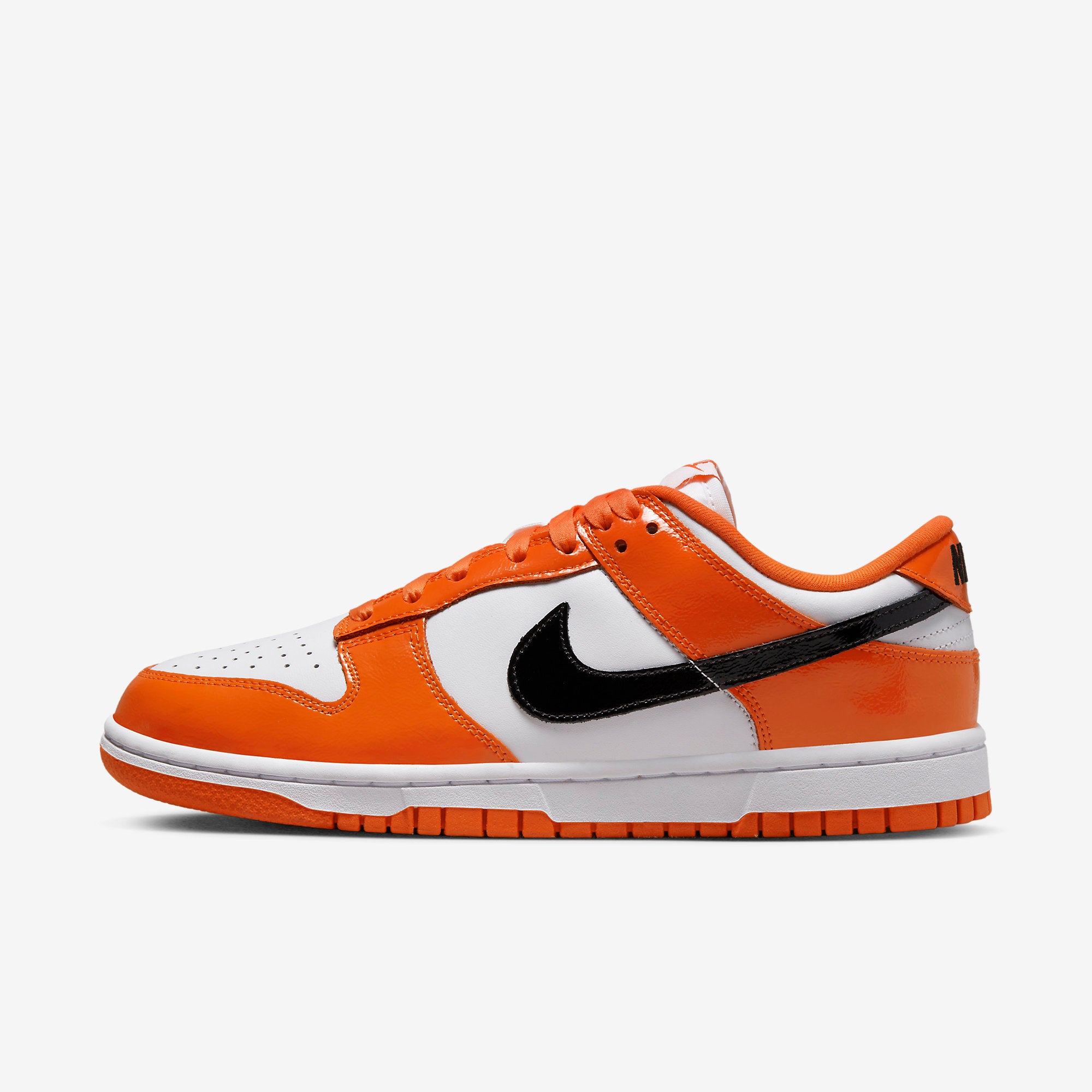 Nike WMNS Dunk Low Patent Orange 24.5cm DJ9955-800-