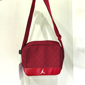 Air Jordan Monogram Crossbody Bag (Gym Red/White)(MA0760-R78)