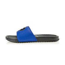 Nike Benassi Just Do It Print "Smiley - Have A Nike Day" Slides (Black-Blue)(Limited Edition)