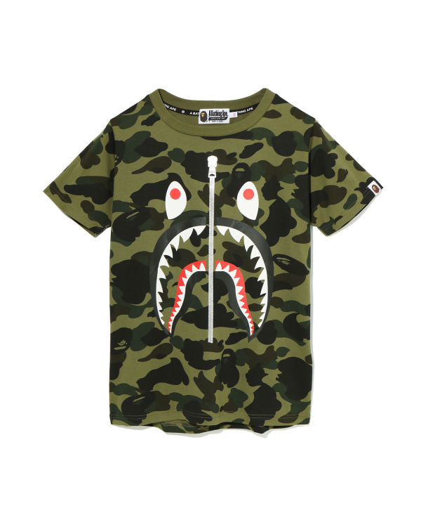 Original Bape Shirt Camo Shark A Bathing Ape BAPE 1st Camo Shark