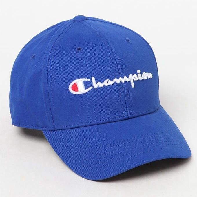 Champion Classic Twill Strapback Dad Hat (Blue)