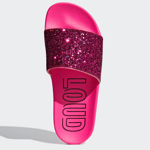 Women’s Adilette Classic OUT LOUD (Pink Sparkle)