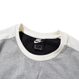 Men's Nike Sportswear Tri-color Tee (Black/Grey/White)(Loose Fit)(CJ4297-010)