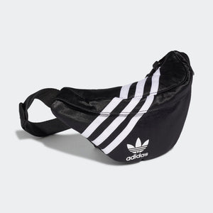 Adidas Originals "3 Stripe" Waist Bag (Black/White)(GD1649)
