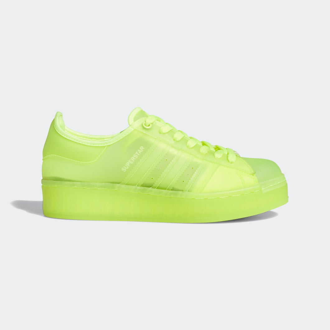 Adidas superstar women yellow online