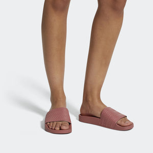 Adilette Classic Slides (Ash Pink)