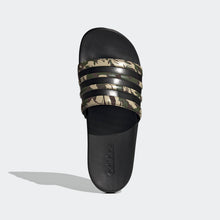 Adidas Adilette Cloudfoam Comfort Slides "Wild Pine Camo" Stripe (FZ4686)
