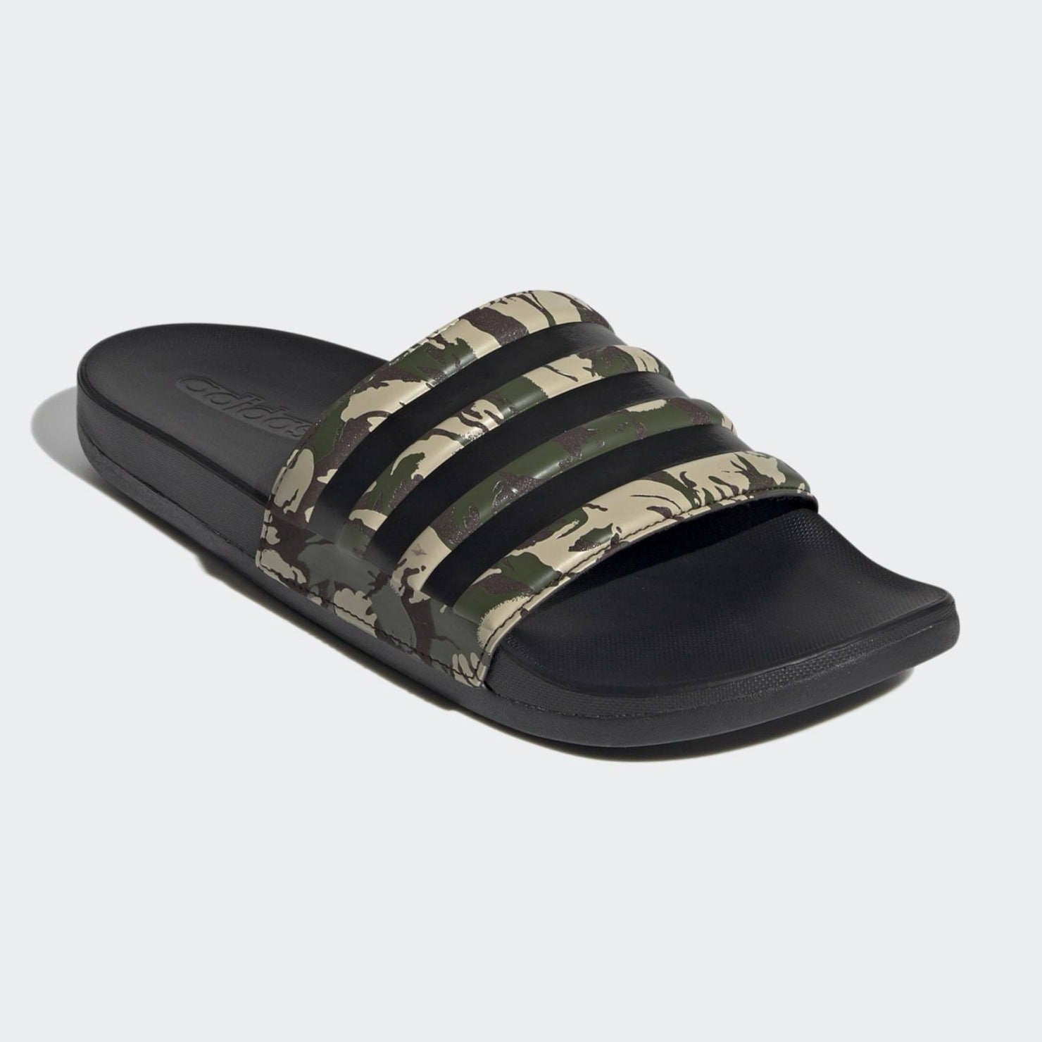 Men's adidas adilette Comfort Slide Sandals| Finish Line