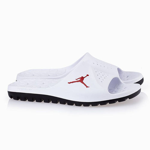 Air Jordan Super.Fly Team Slides (White/Red/Black)(716985-102)