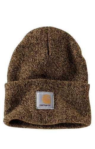 Carhartt A18 Acrylic Watch Hat (Dark Brown Sandstone)