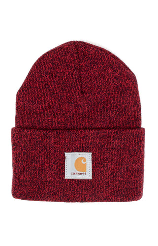 Carhartt A18 Acrylic Watch Hat (Red Navy)