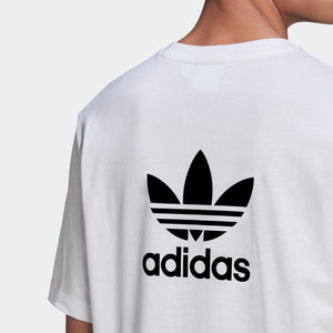 Adidas Adicolor Classics Embroidered Logo Boxy Tee (White)(GN3453)