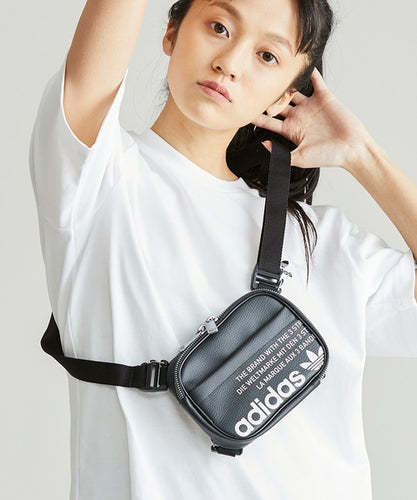 Adidas Originals Leather Festival Bag (Black)(GN4448)
