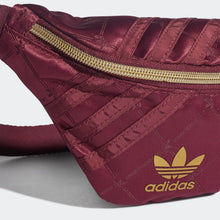 Adidas Originals Luxe Satin Waist Bag (Victory Crimson/Gold)(H09044)