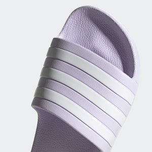 Adidas Adilette Aqua Stripe Slides (Purple Tint)(EG1742)
