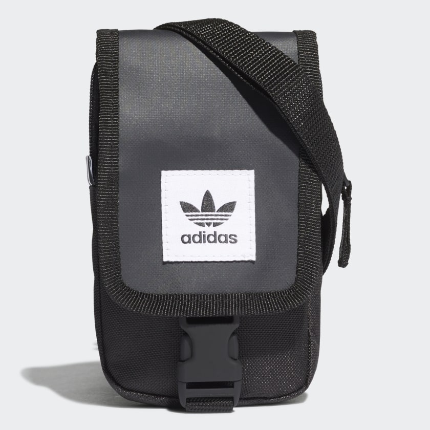 Adidas Originals Trefoil Map Bag (Black)
