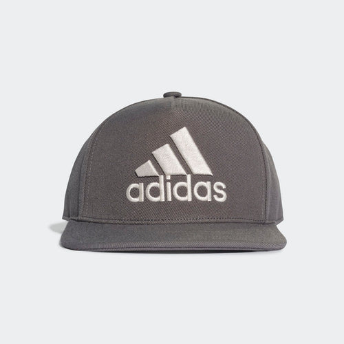 ADIDAS H90 Logo Cap (Grey Six Raw White)