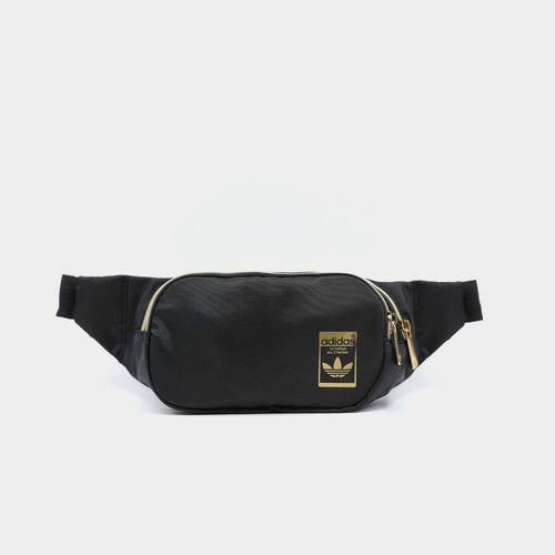 Adidas Originals Essential Waistbag (Black/Gold)(GF3200)