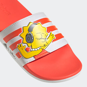 Adidas x The Simpsons Adilette Comfort "Lisa" Slides (GV7521)(with Collector's box)