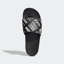 Adidas Adilette Comfort Cloudfoam "Doodle" Slides (Black)(FZ1750)