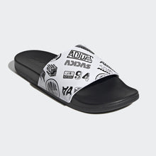 Adidas Adilette Comfort Cloudfoam "Doodle" Slides (White)(FZ1751)