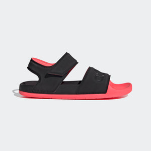Adidas Adilette Sandals (Black/Signal Pink)(FW4300)