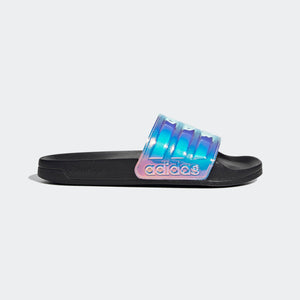 Adidas Adilette Shower "Iridescent" Stripe Slides (FY8178)