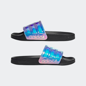 Adidas Adilette Shower "Iridescent" Stripe Slides (FY8178)