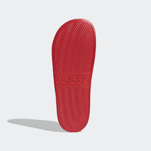 Adidas Adilette Shower Stripe Slides (Scarlet/Cloud White)(FY7185)